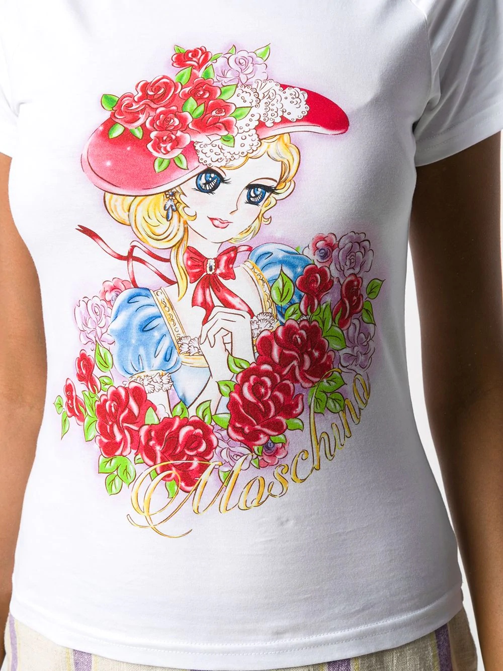 cartoon-print T-shirt - 5