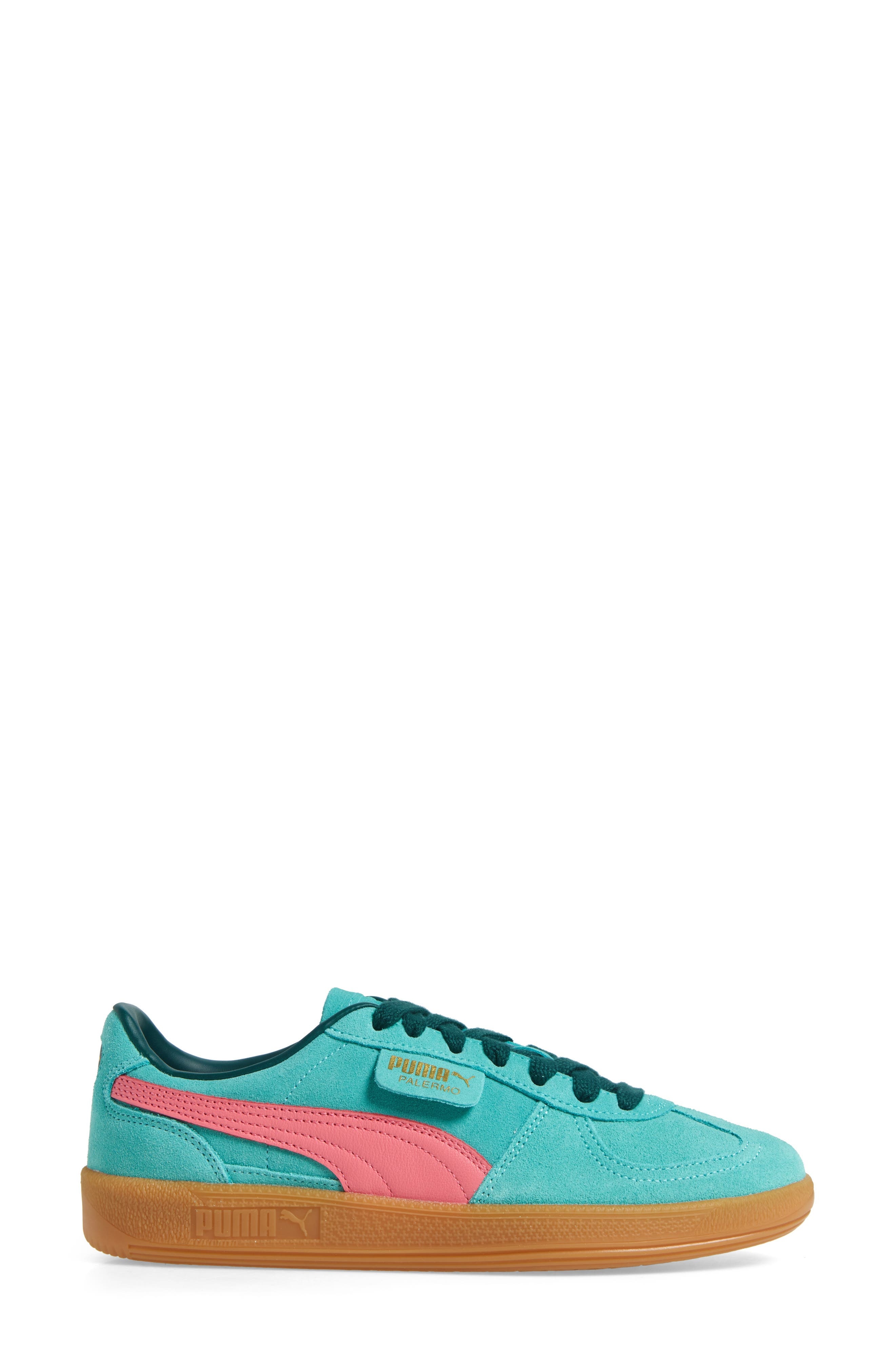 PUMA Palermo Sneaker in Aquatic-Dark Myrtle at Nordstrom - 3