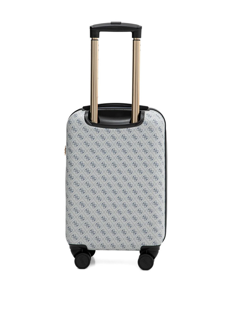 GUESS USA Jesco logo-patterned suitcase outlook