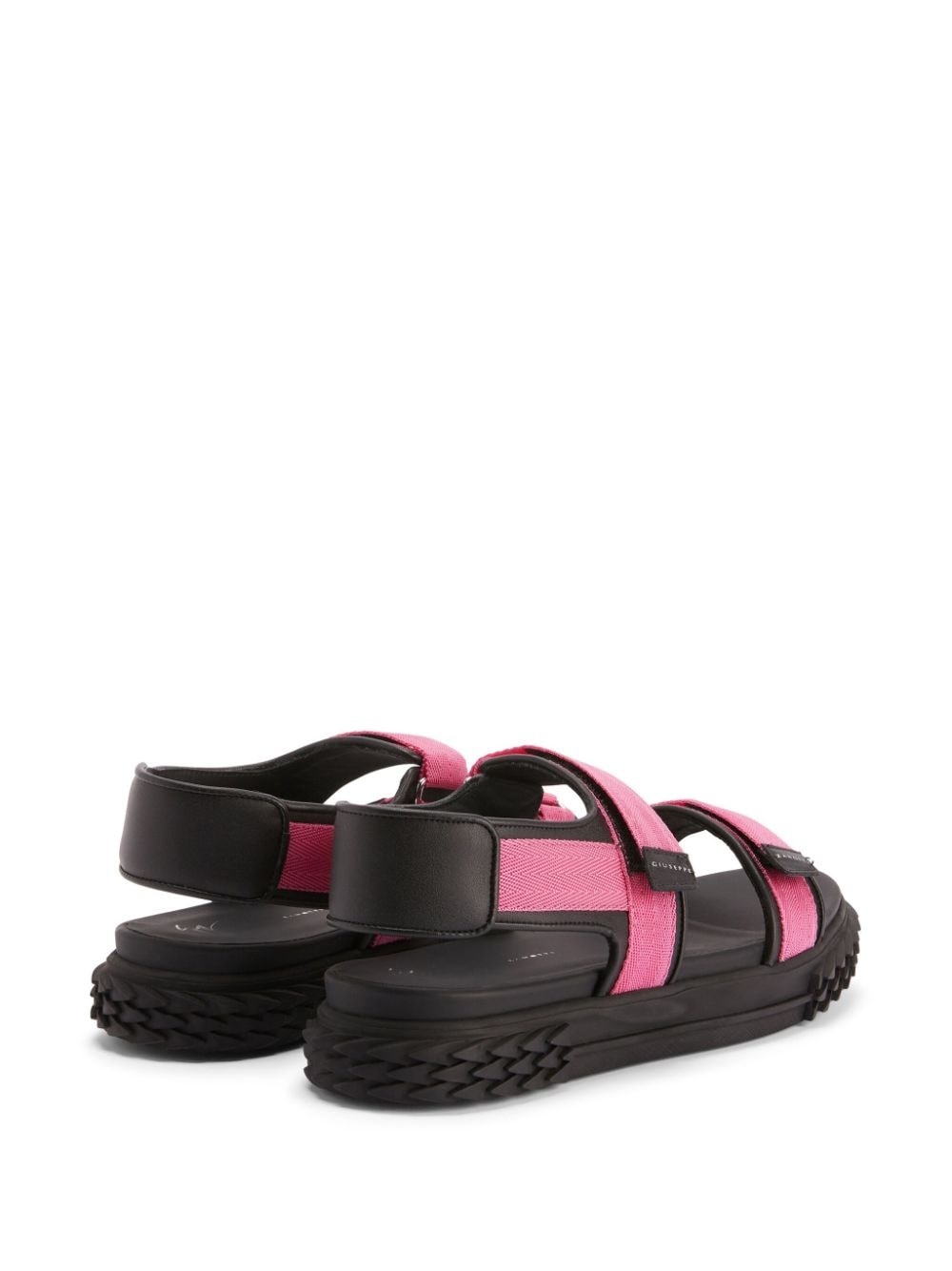 Frankie flat touch-strap sandals - 3