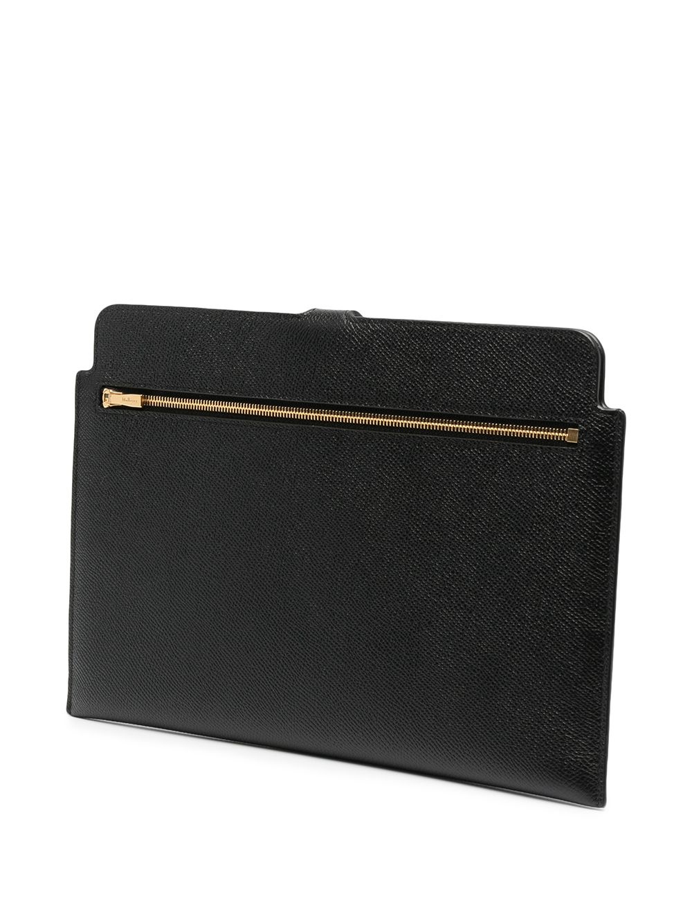 logo-embossed clutch bag - 3