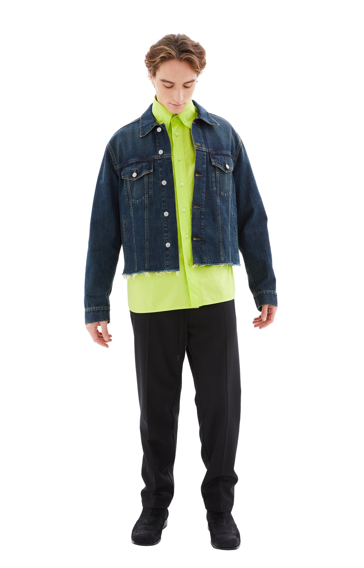 MM6 Maison Margiela DENIM SPORTS JACKET (BLUE) | tons | REVERSIBLE