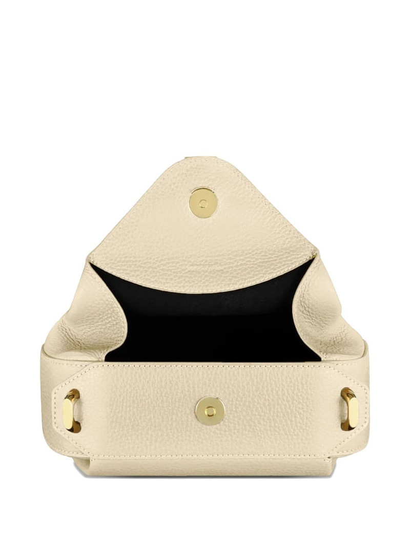 mini Oyster clutch pebbled shoulder bag 3