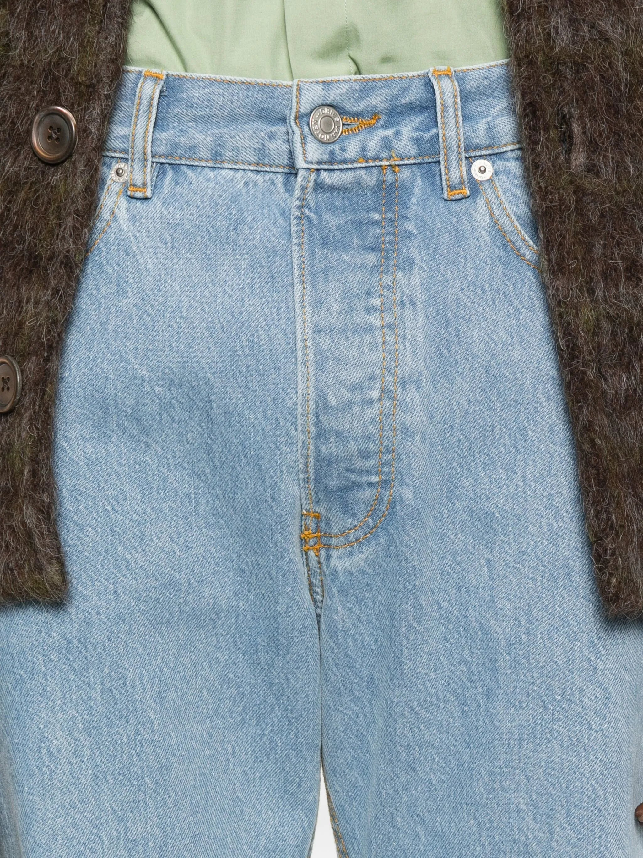 Dries Van Noten Straight Leg Jeans - 3