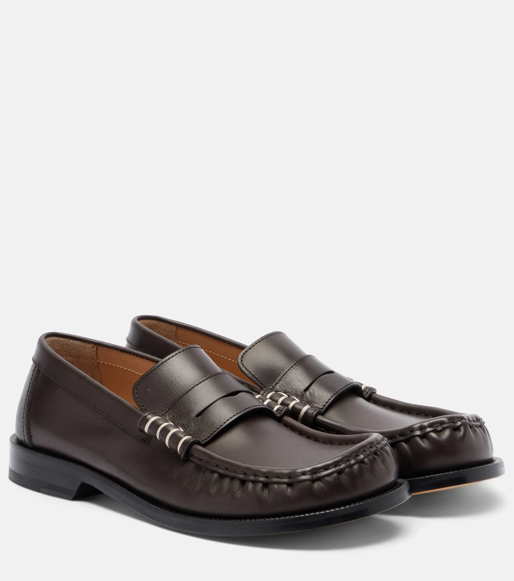 Leather loafers - 1
