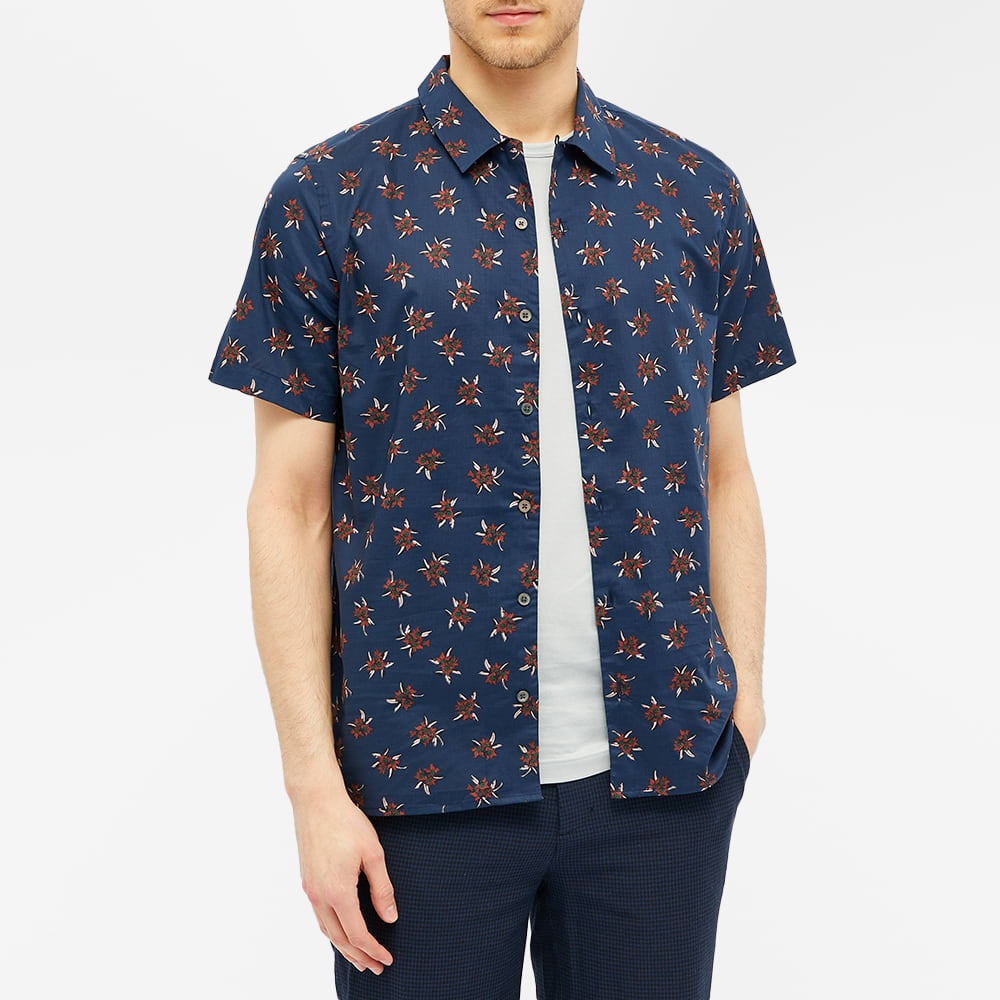 Paul Smith Floral Print Vacation Shirt - 4