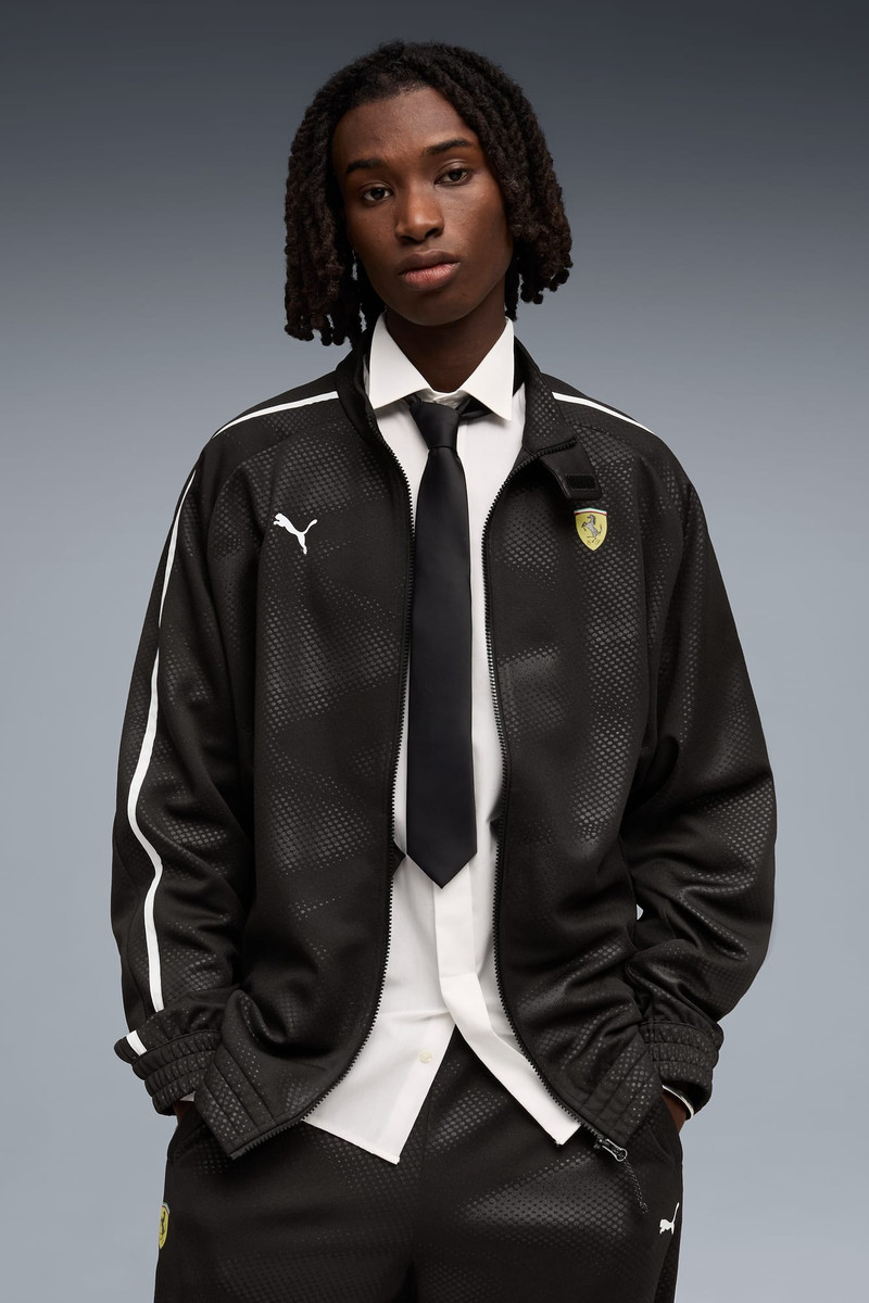 PUMA Scuderia Ferrari Men's T7 Oversized Track Jacket outlook