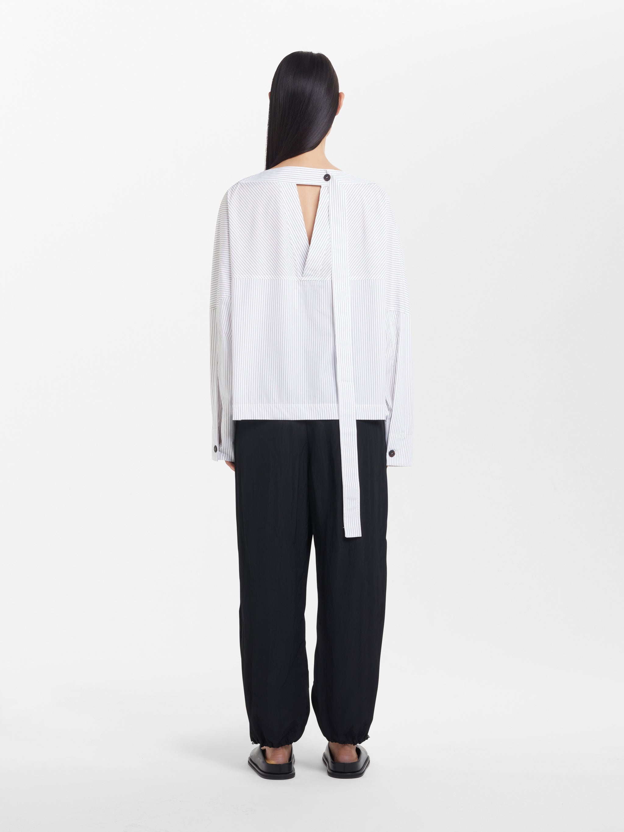 Gia Textured Viscose Pant - 4