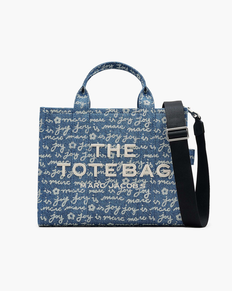THE JOY DENIM MEDIUM TOTE BAG 1