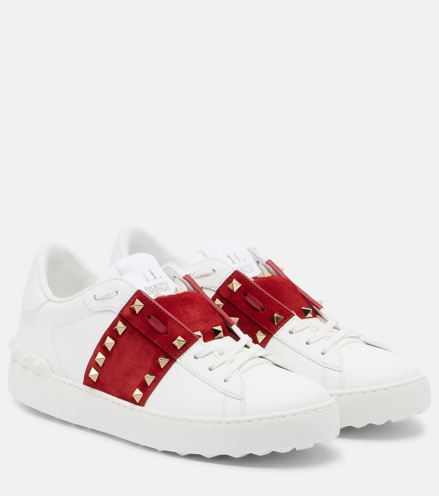 Rockstud Untitled leather sneakers - 1