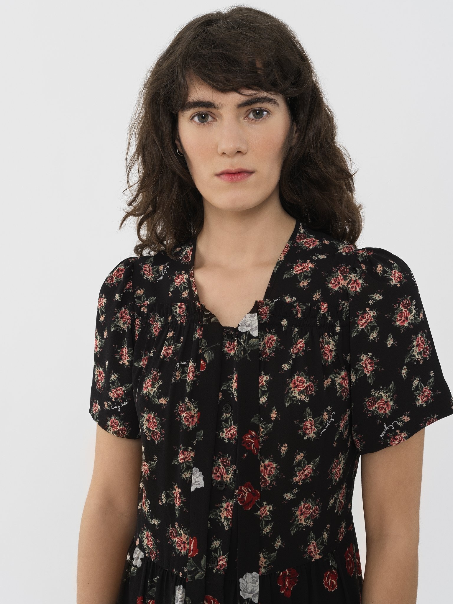 MIDI DRESS WITH PRINT - 5