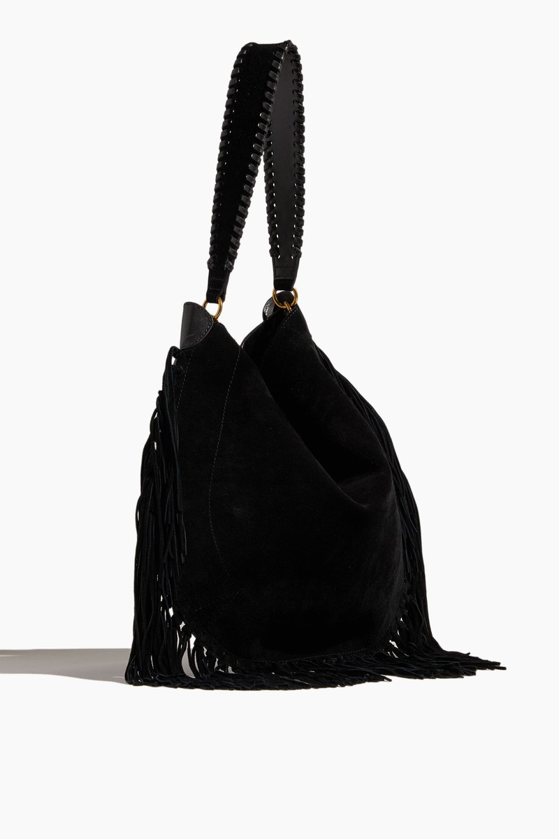 Oskan Hobo Soft Bag in Black 3