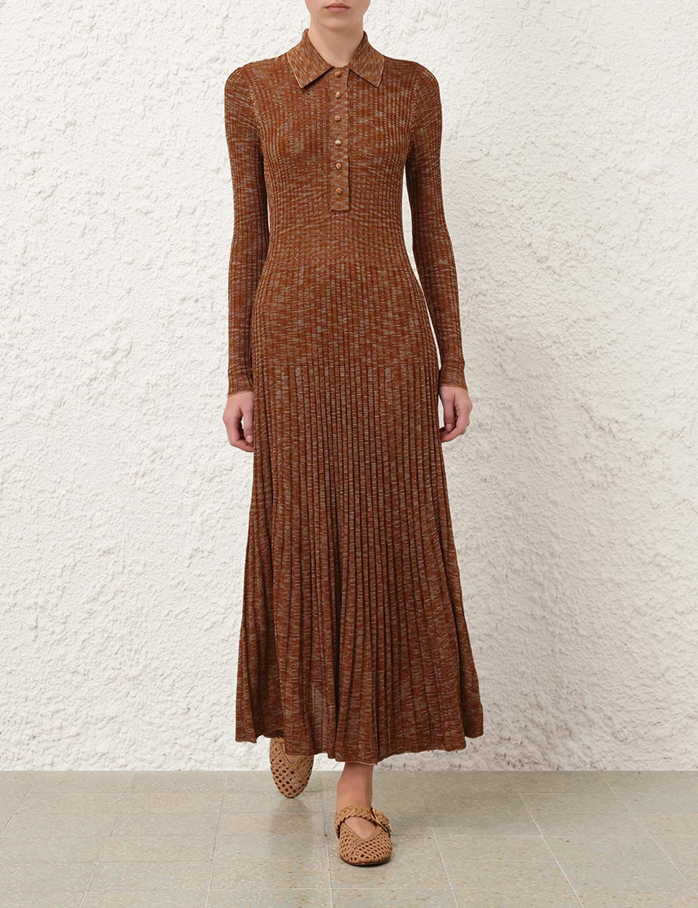 MOULINE MIDI DRESS - 2
