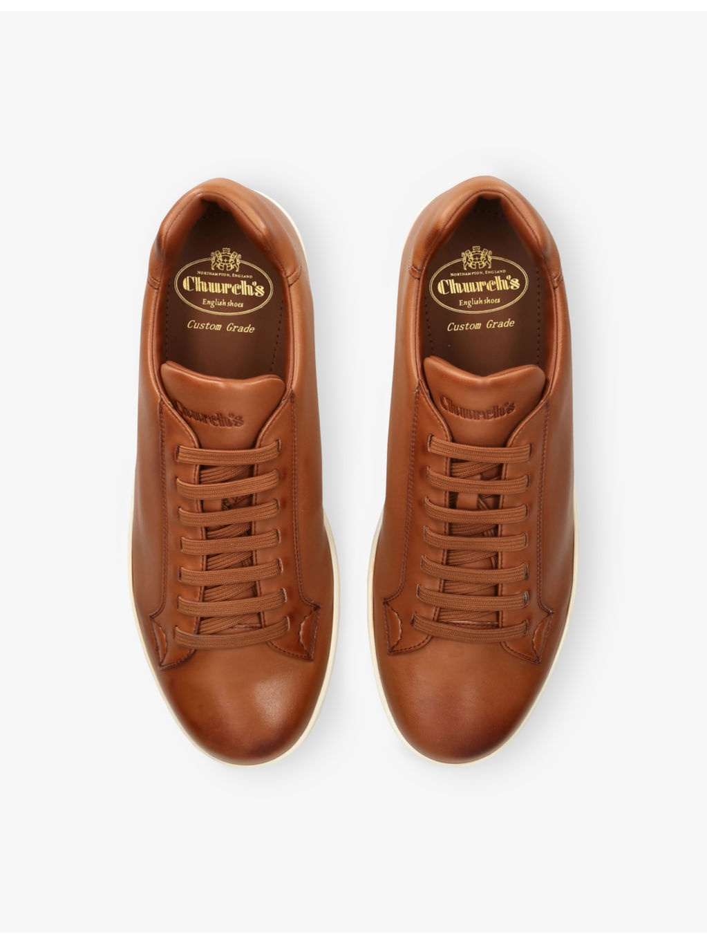Ludlow Leather Low-Top Trainers - 2
