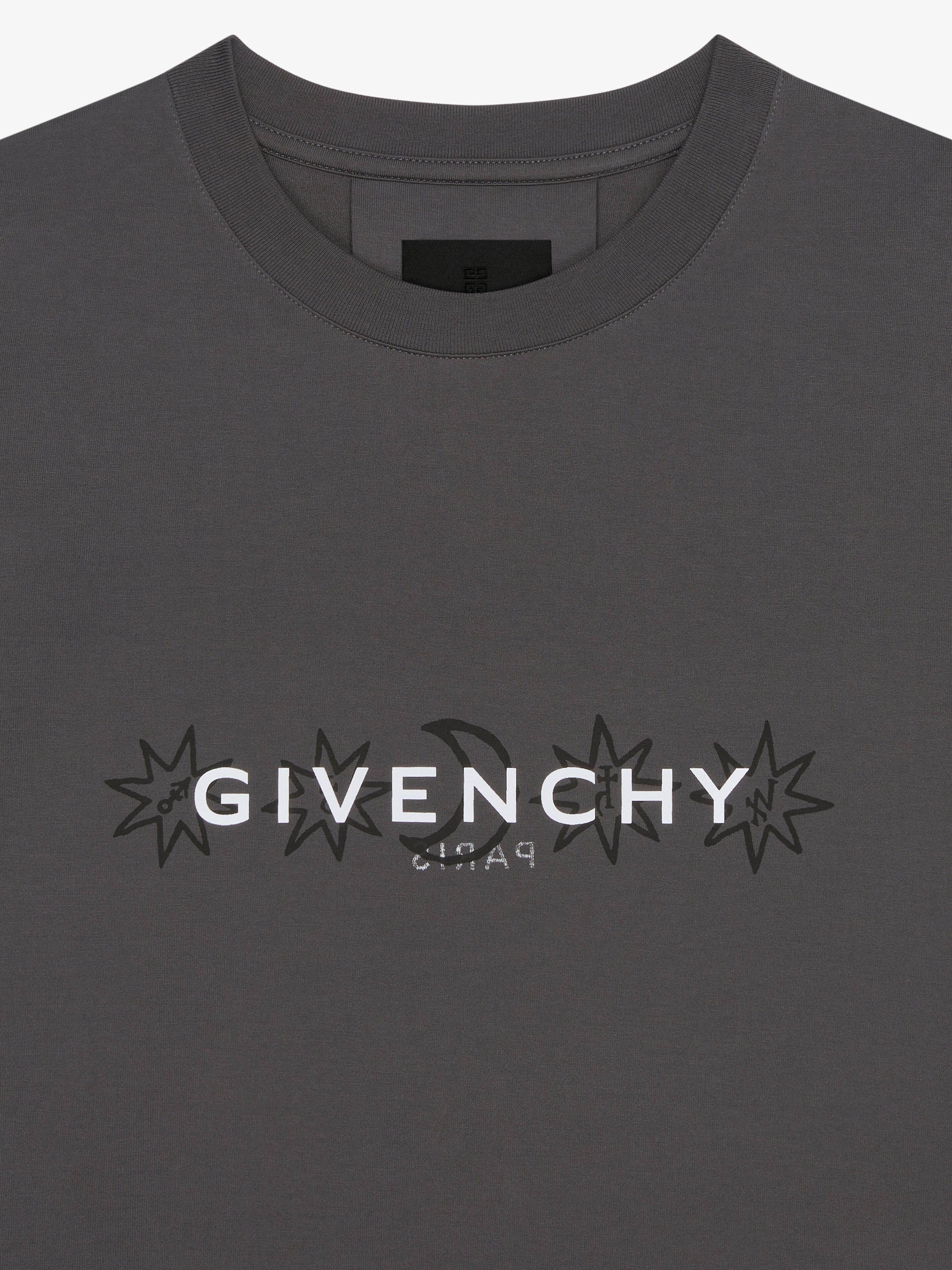 GIVENCHY REVERSE T-SHIRT IN COTTON WITH TAROT PRINT - 2