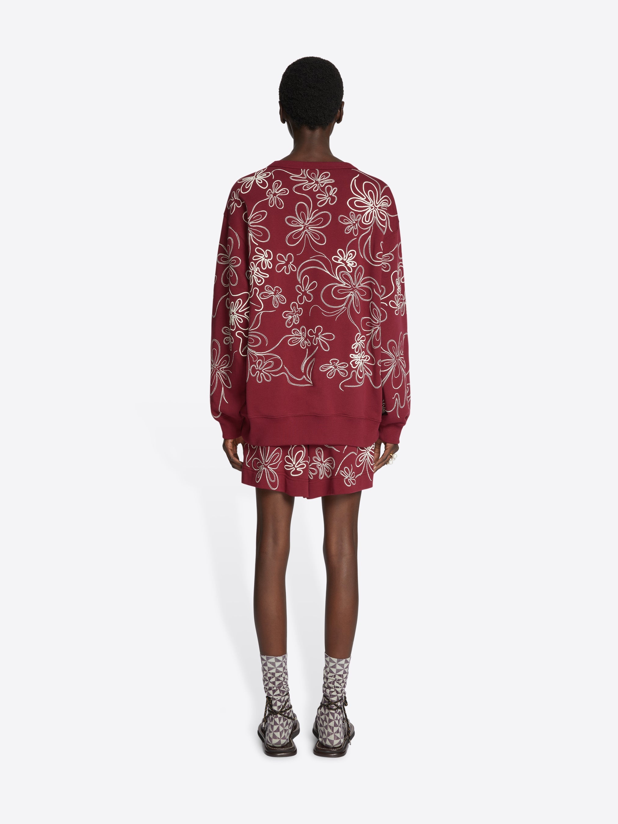 EMBROIDERED SHORTS - 4