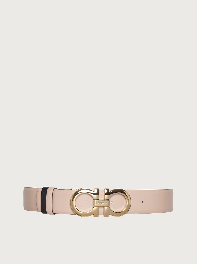 Reversible and adjustable Gancini belt 1