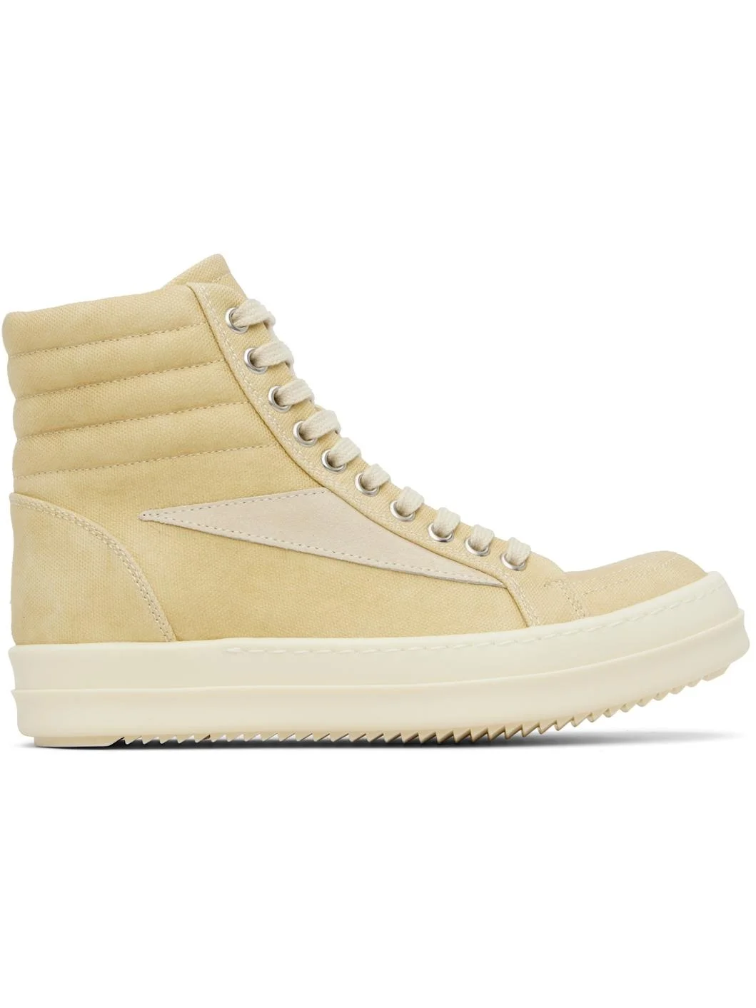 Beige Hollywood Vintage High Sneaks Sneakers - 1