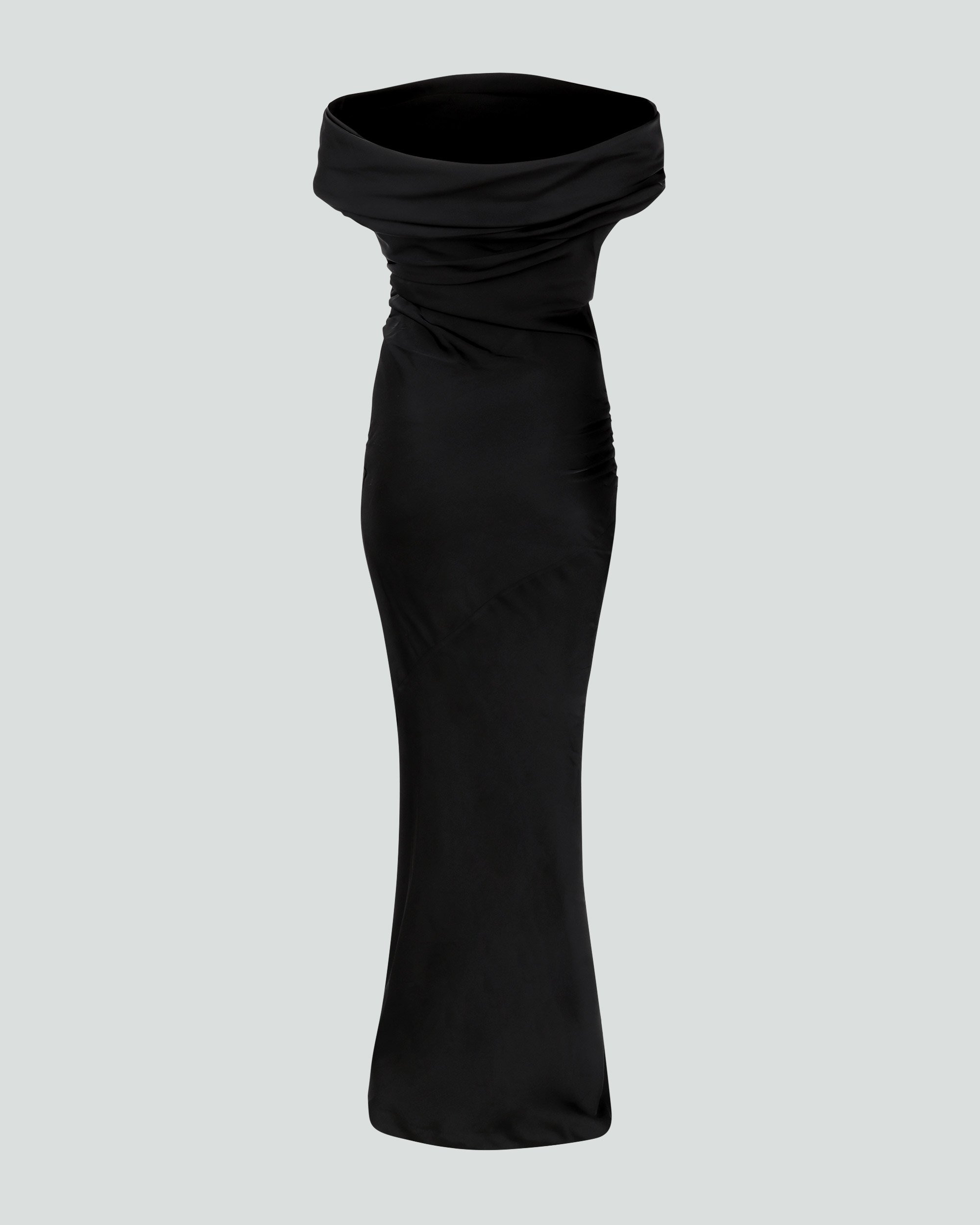 SLEEVELESS BOUND DRESS OBSIDIAN - 2