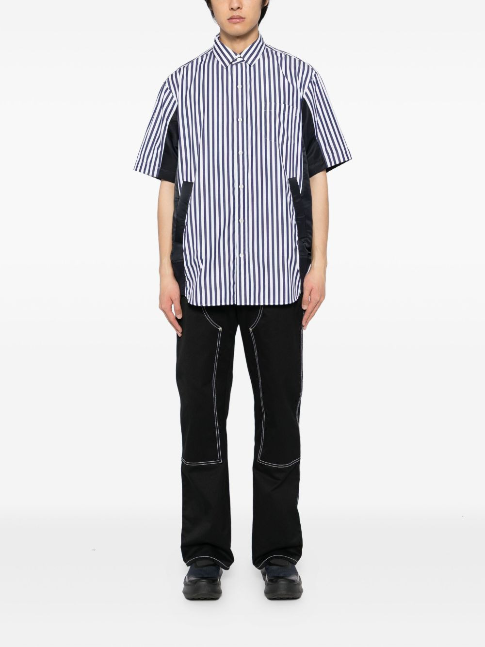 cotton striped shirt - 2