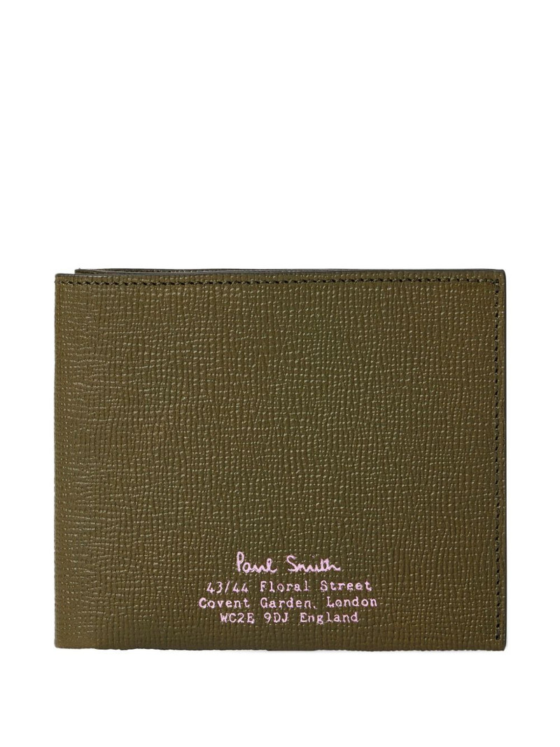 Paul Smith Floral Street leather wallet outlook