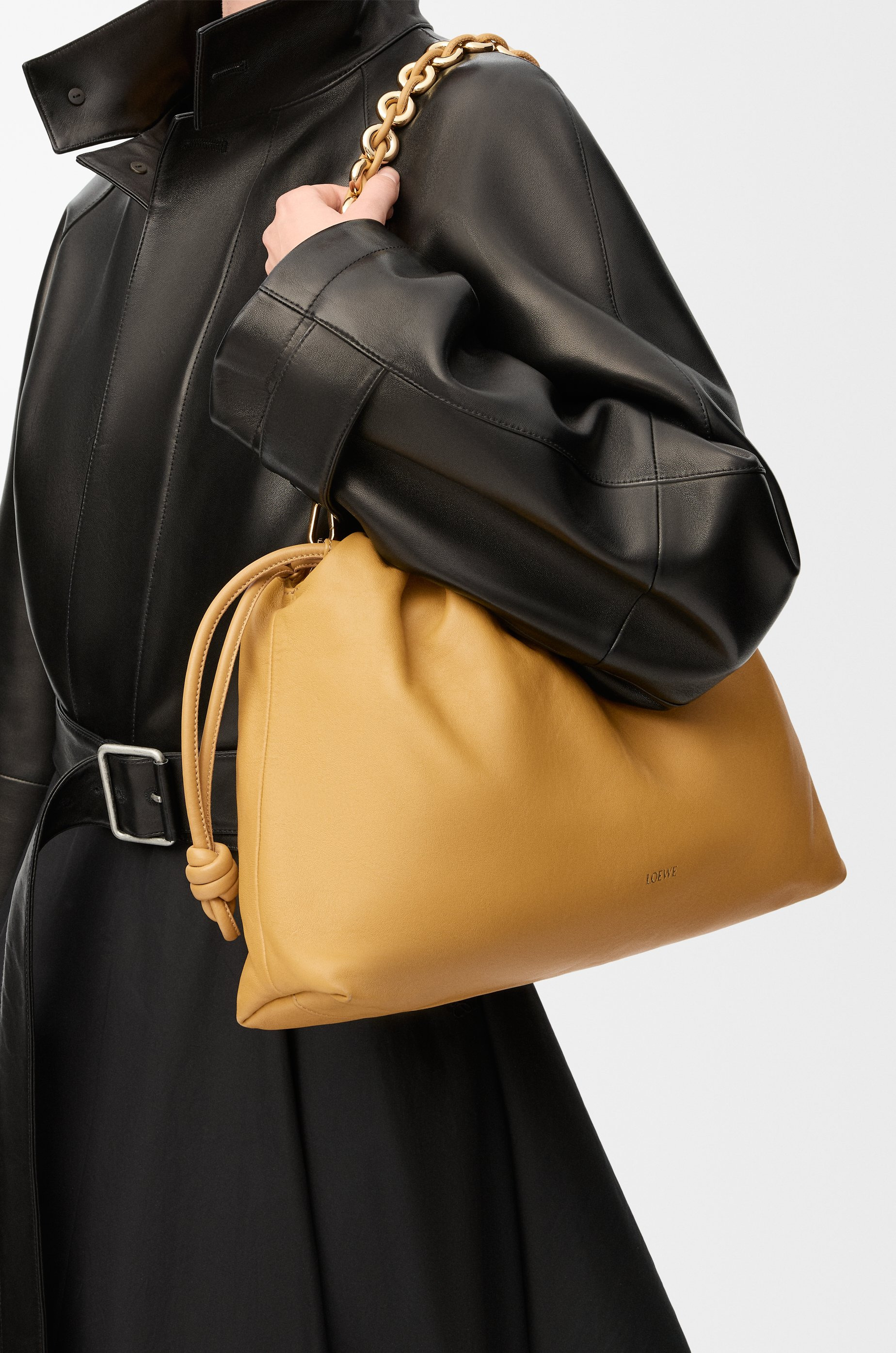Large Flamenco purse in mellow nappa lambskin - 3
