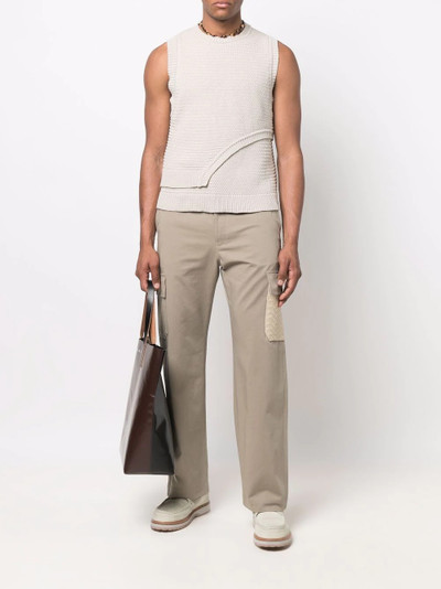 Missoni straight-leg cargo pocket trousers outlook