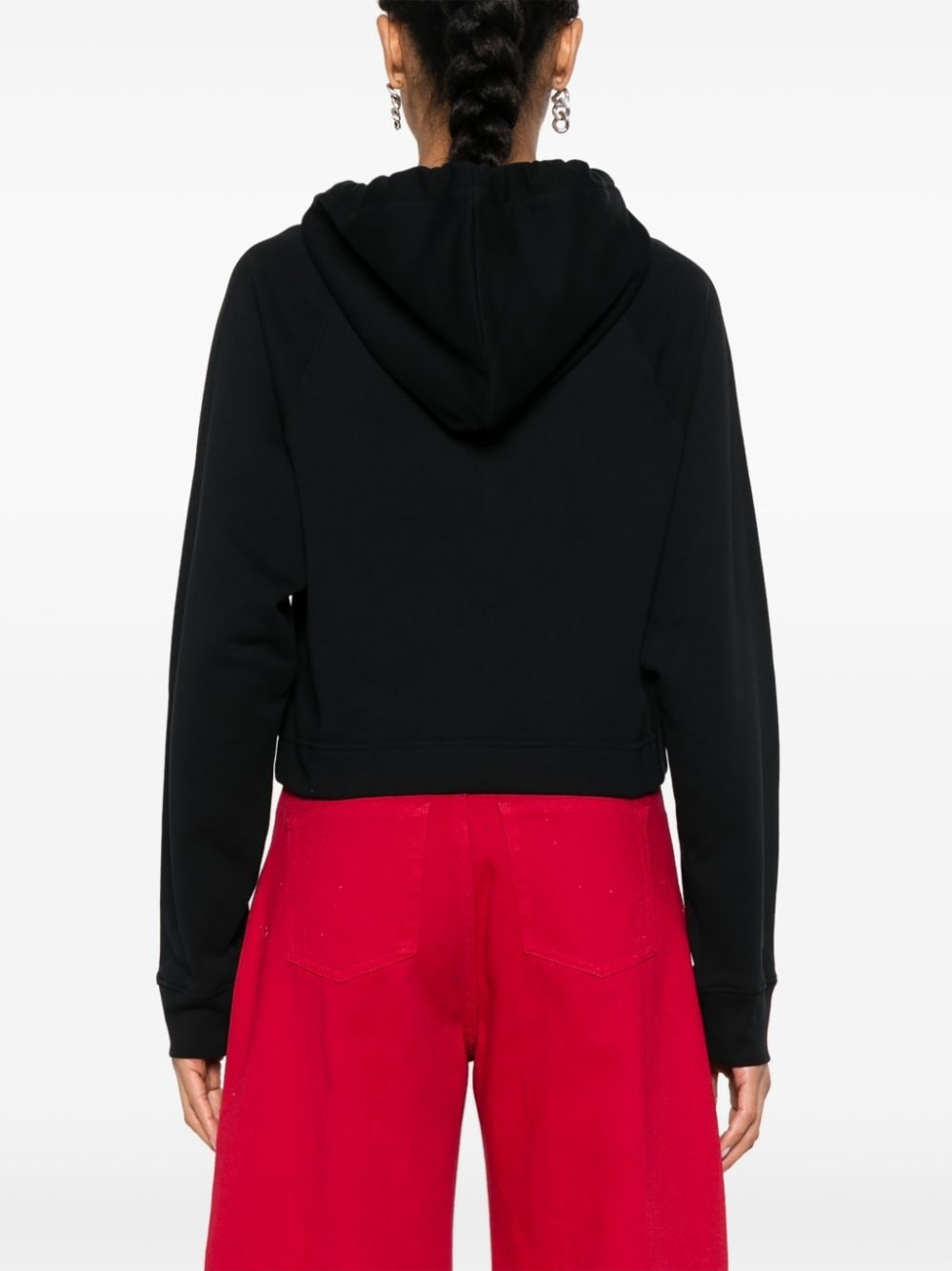 logo-print hoodie - 4