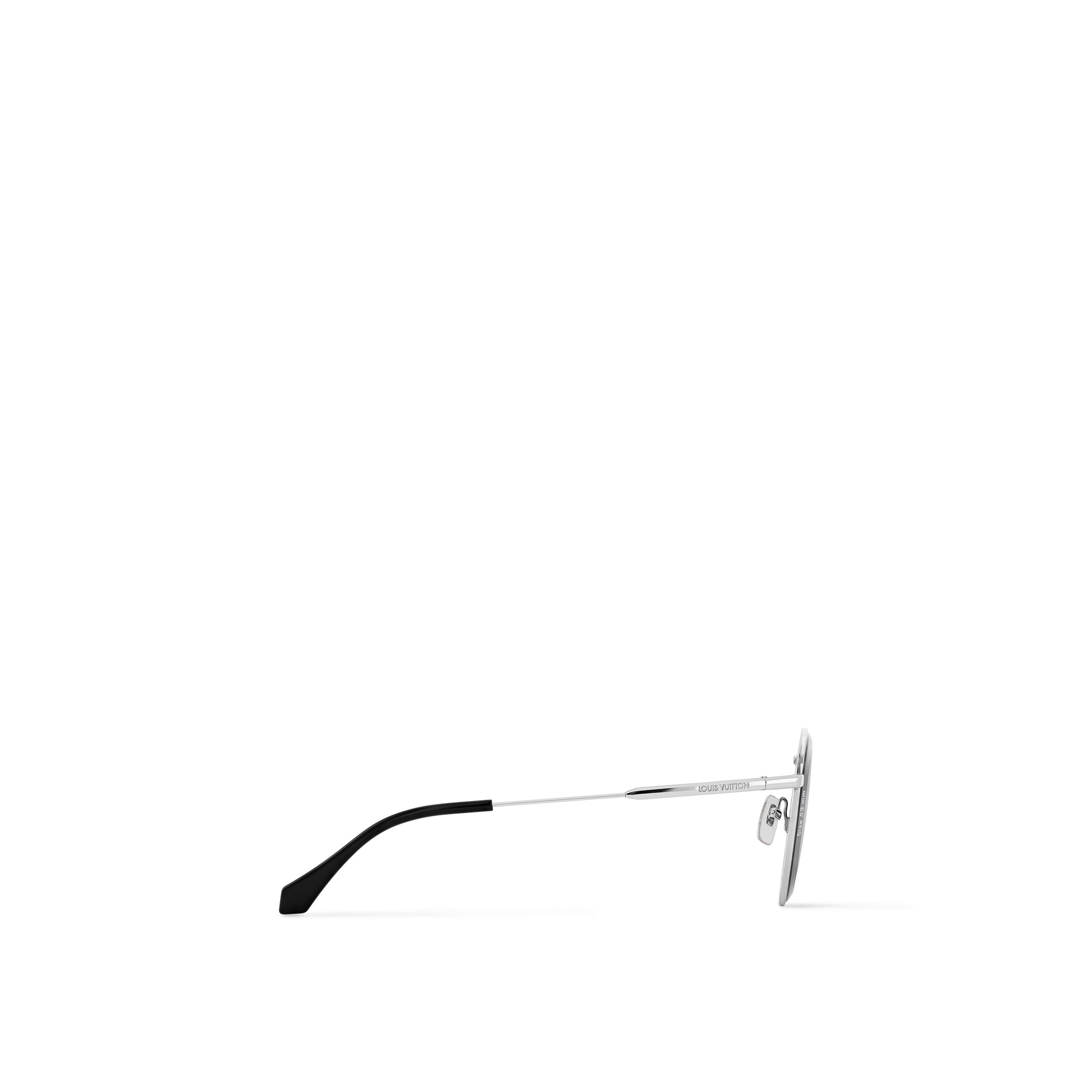 LV Super Vision Metal Round Sunglasses 2