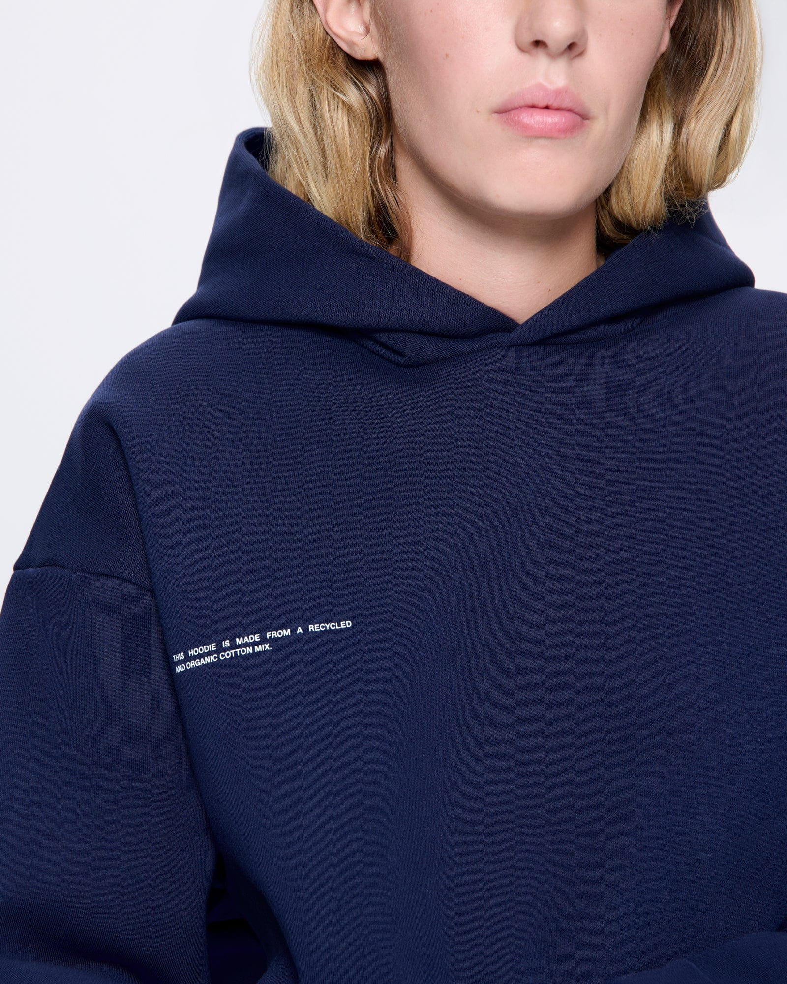 Womens 365 Heavyweight Hoodie - Navy Blue - 6