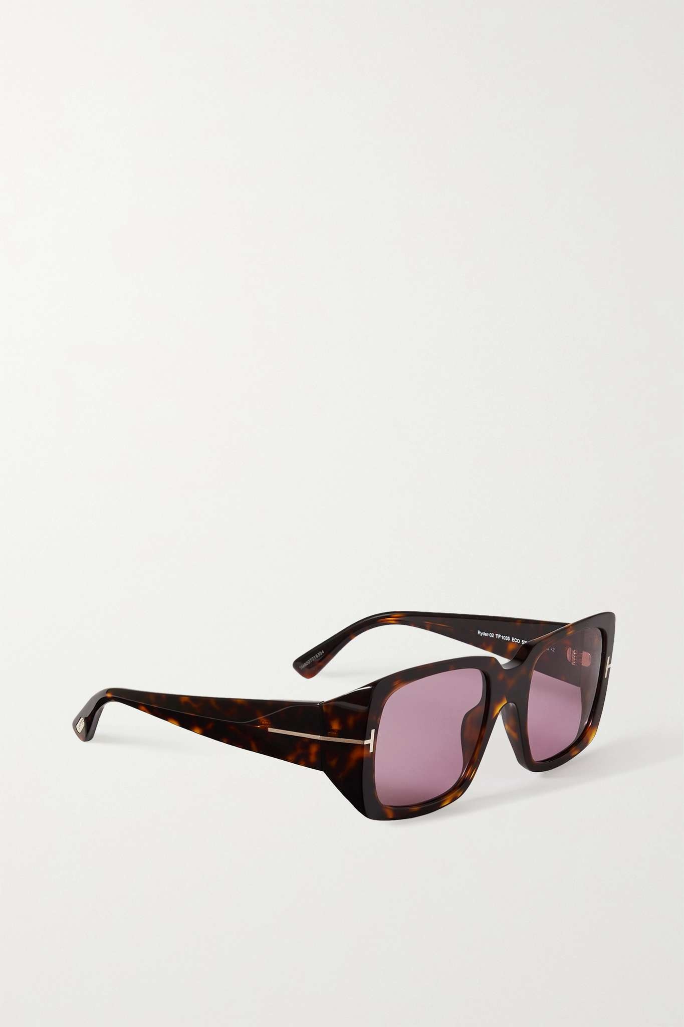 Ryder square-frame acetate sunglasses - 3