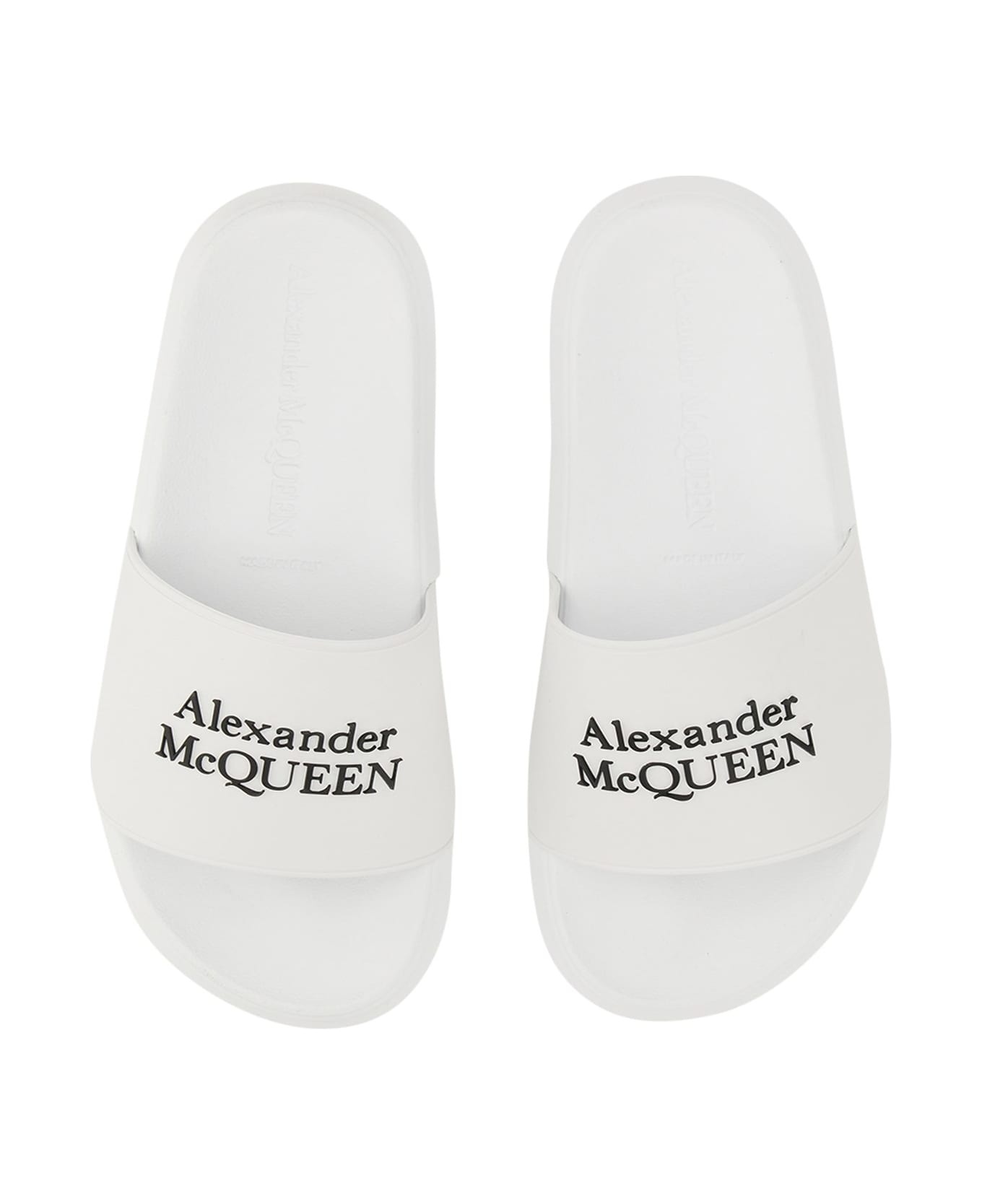 Rubber Sandals With Logo - 4