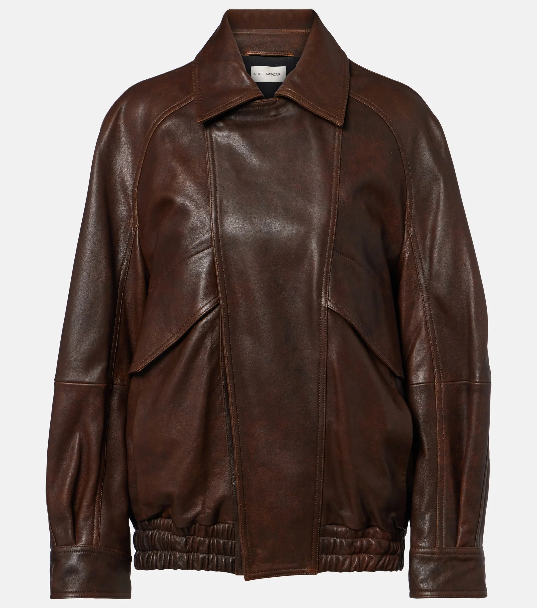 Rafe leather bomber jacket - 1