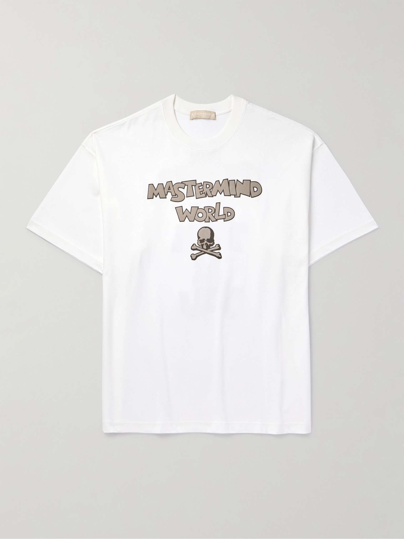 MASTERMIND WORLD Oversized Logo-Print Cotton-Jersey T-Shirt