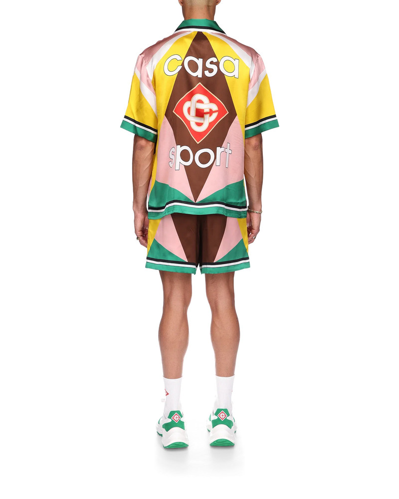 CASABLANCA Casa Sport Silk Shirt outlook