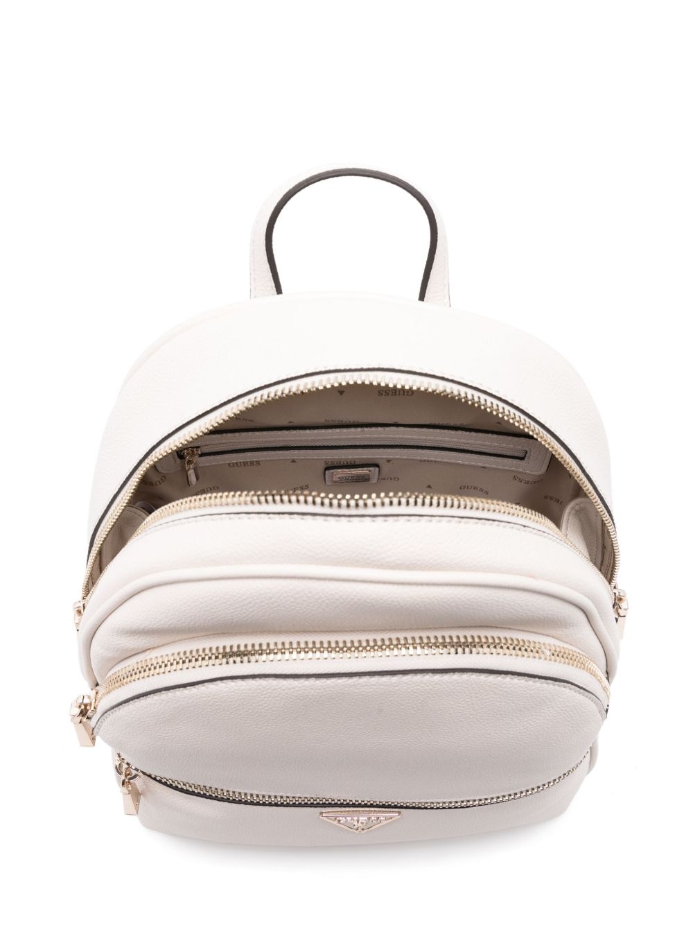 logo-plaque backpack - 4