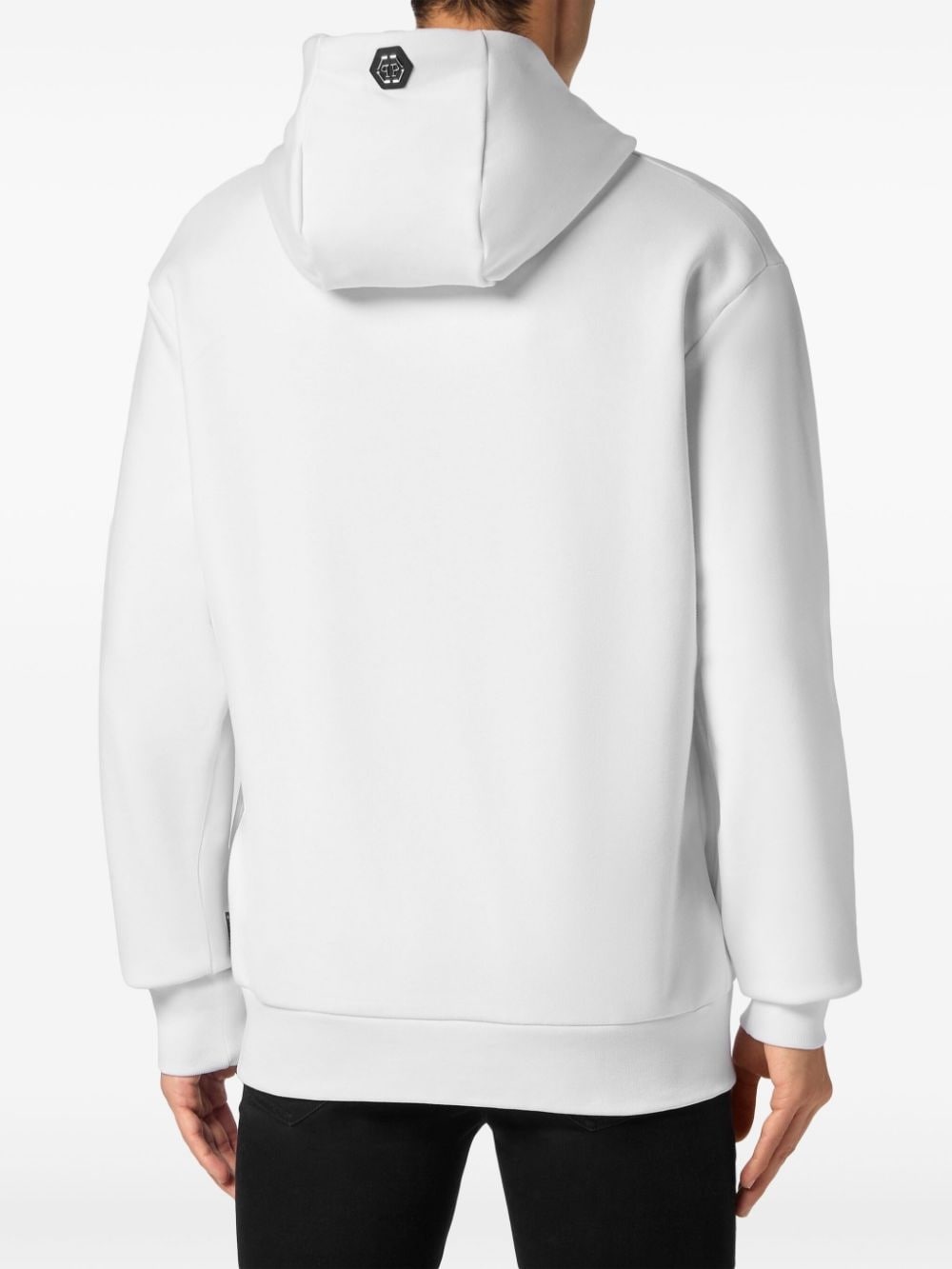 Crystal Tattoo crystal-embellished hoodie - 3