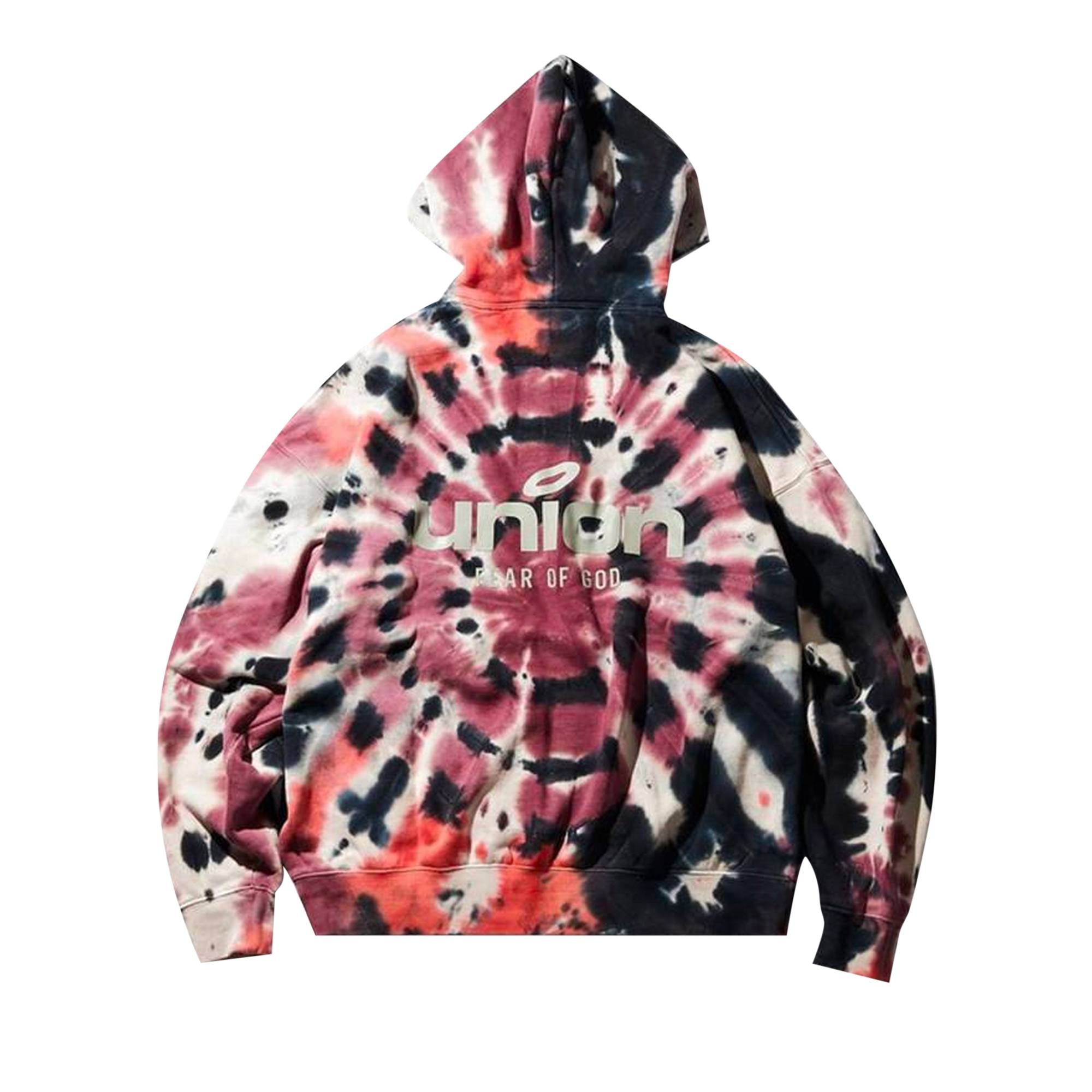 Fear of God Essentials x Union Vintage Hoodie 'Tie Dye' - 2