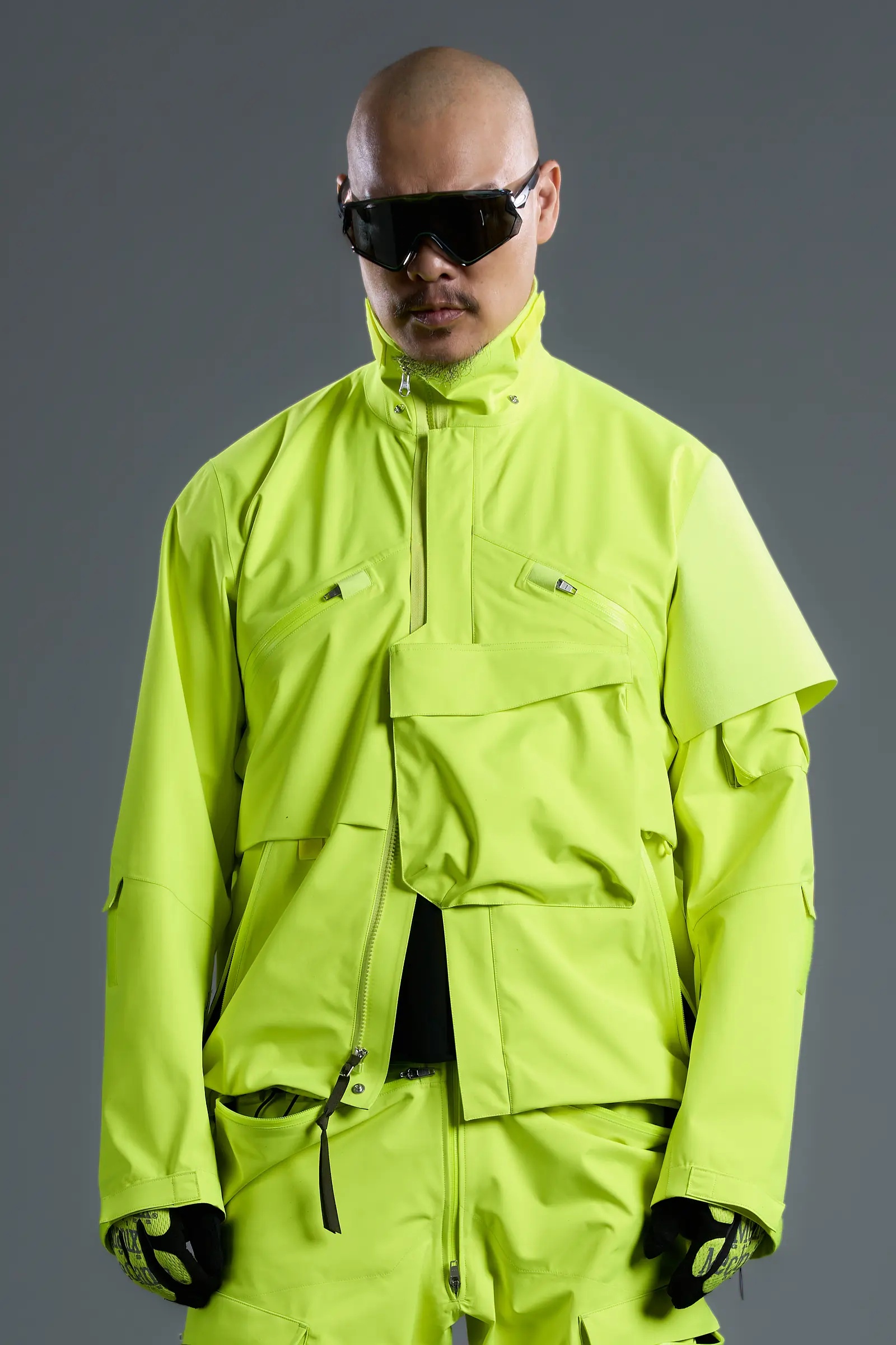 J1W-GTV 2.5L Gore-Tex Interops Jacket Hi-Vis Yellow - 17