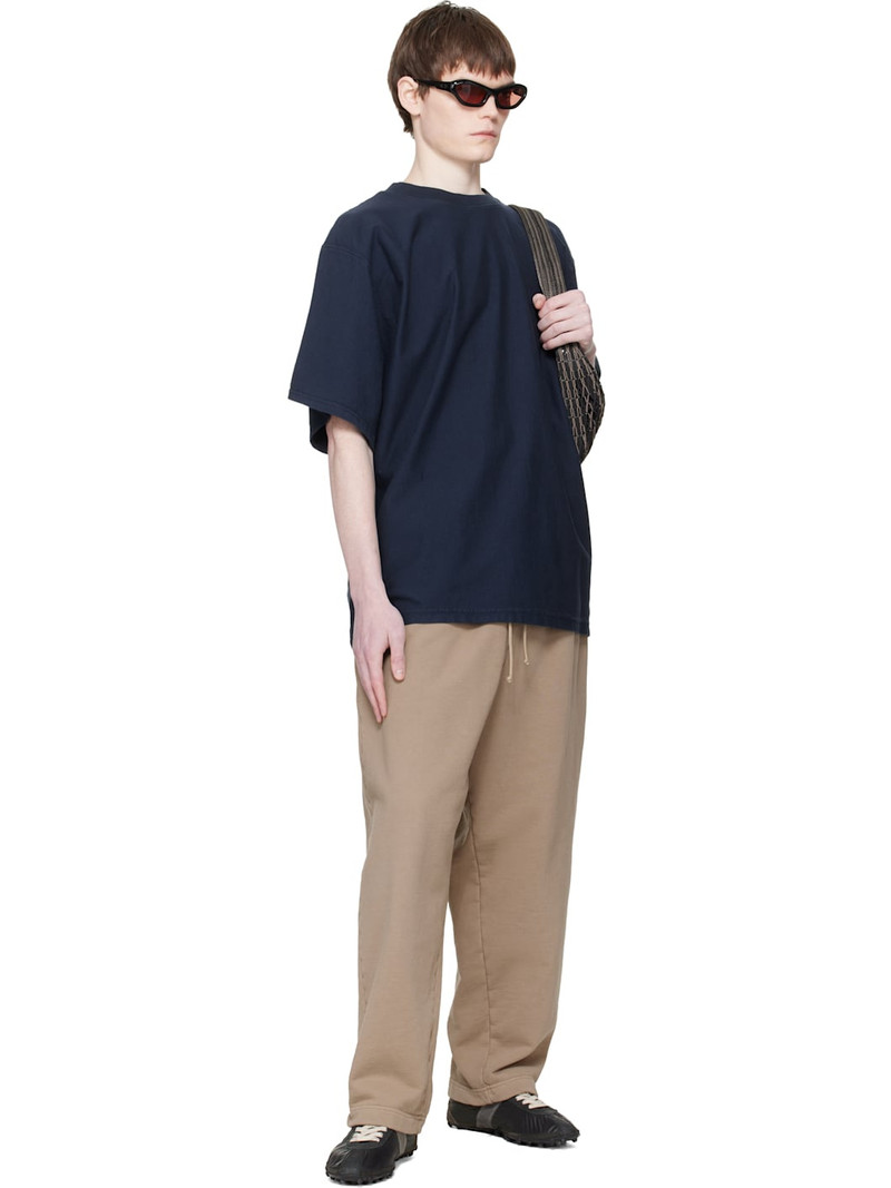 HED MAYNER Navy Embroidered-Logo T-shirt outlook