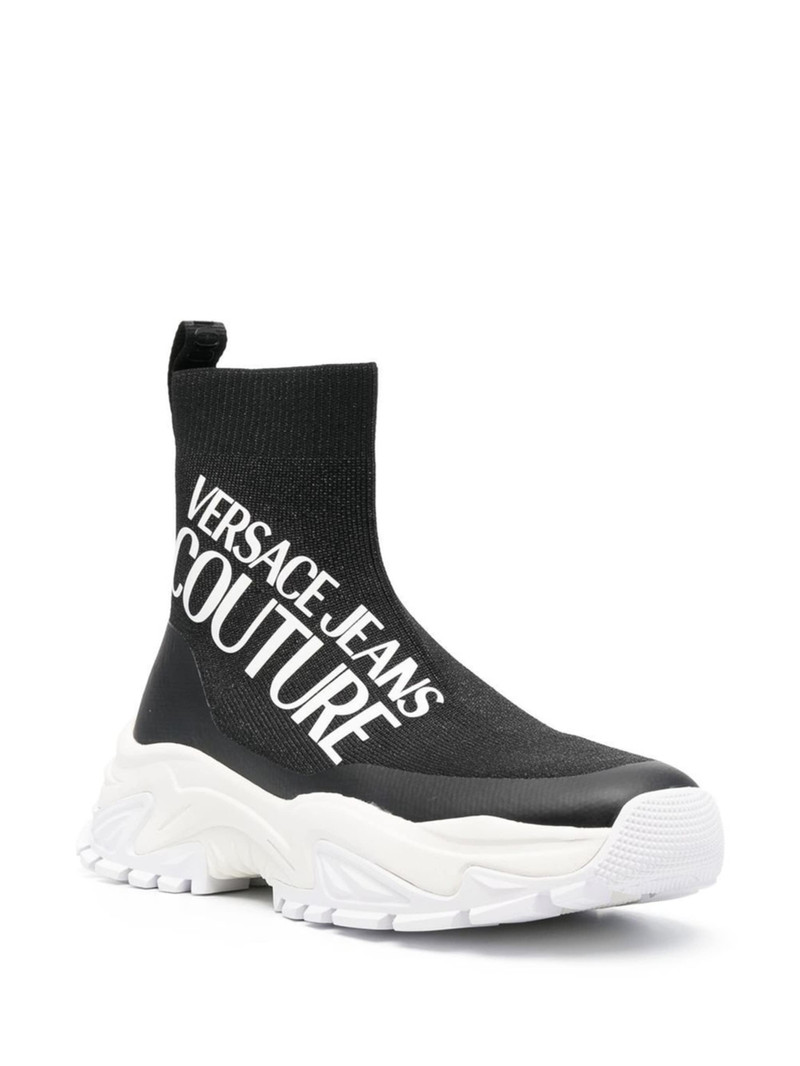 logo-print sock-style sneakers 2