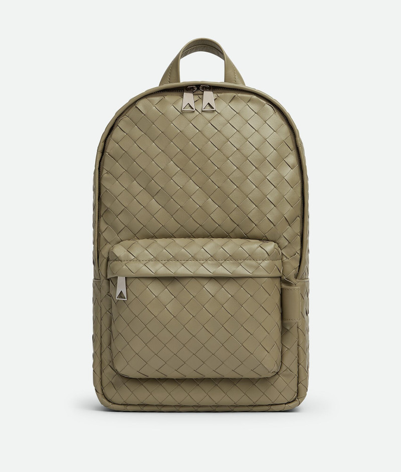 small classic intrecciato backpack 1