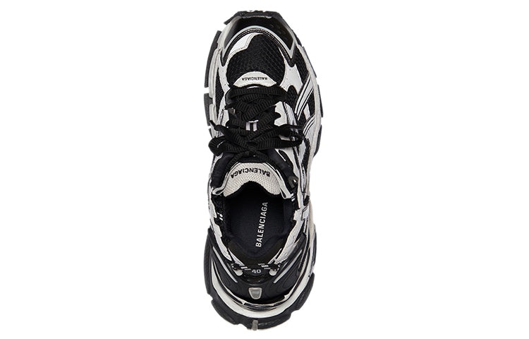 「BALENCIAGA」Black&White Reversible マフラー s-musee_361012152