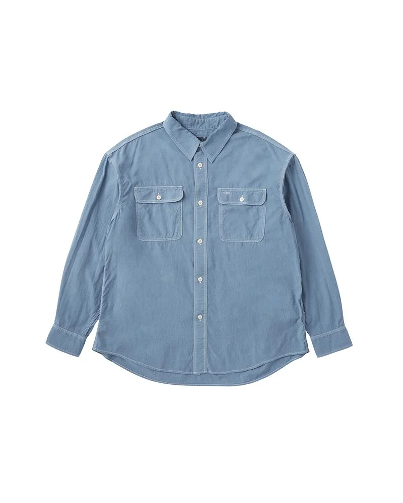 LANGER SHIRT L/S (N.D.) LT.INDIGO - 1