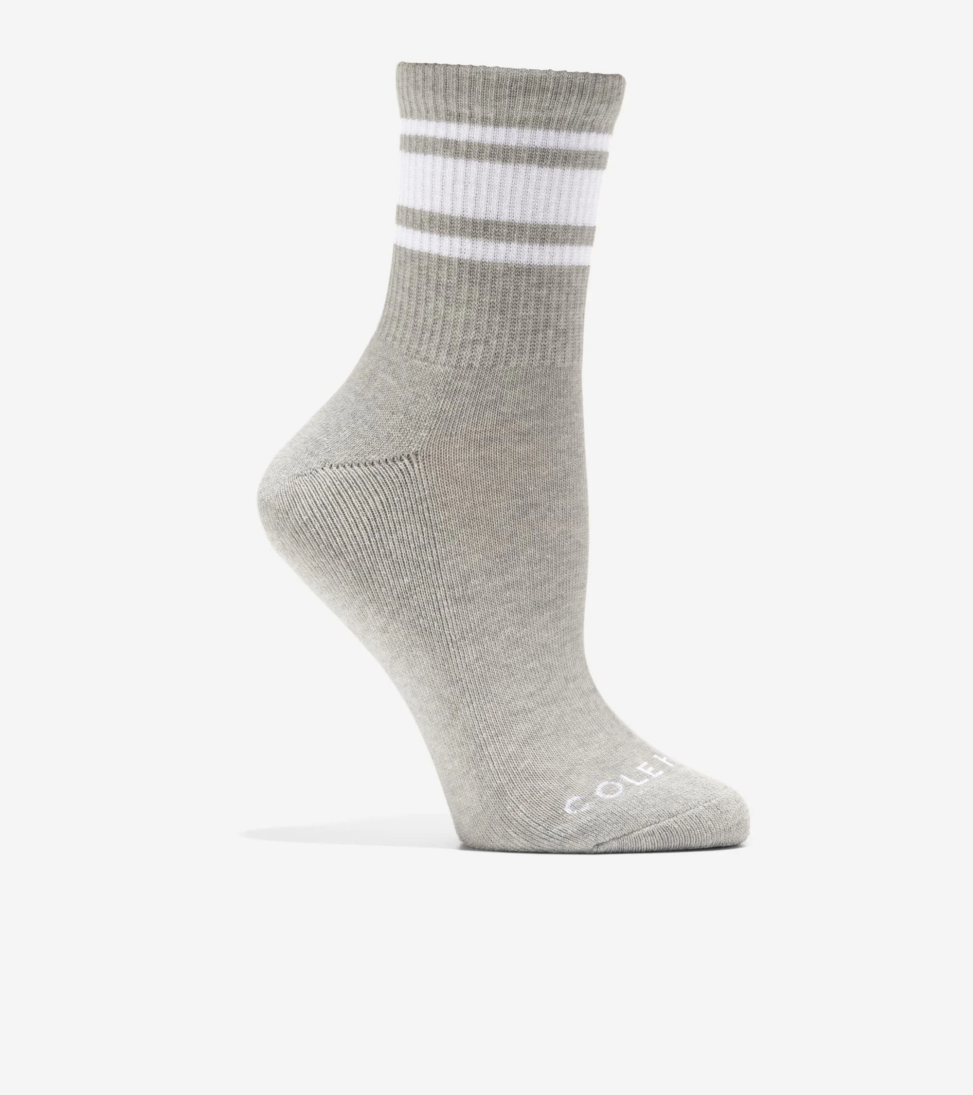Women's Ribbed Mid Crew Socks - 1