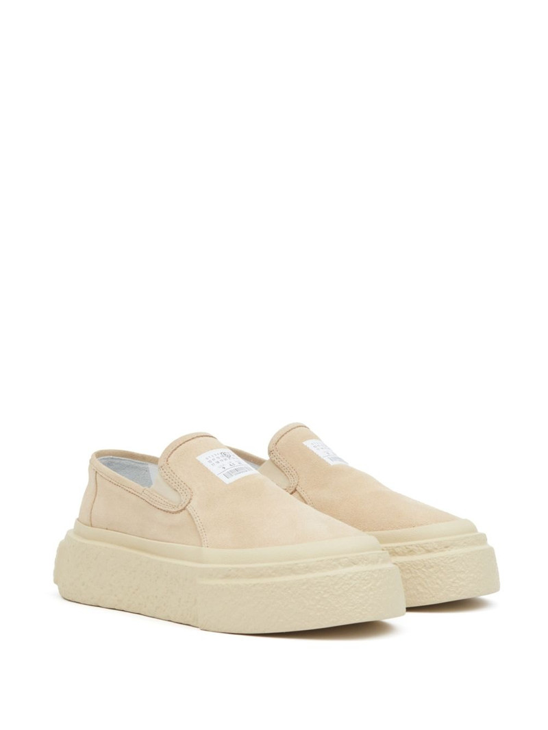 MM6 Maison Margiela leather sneakers outlook