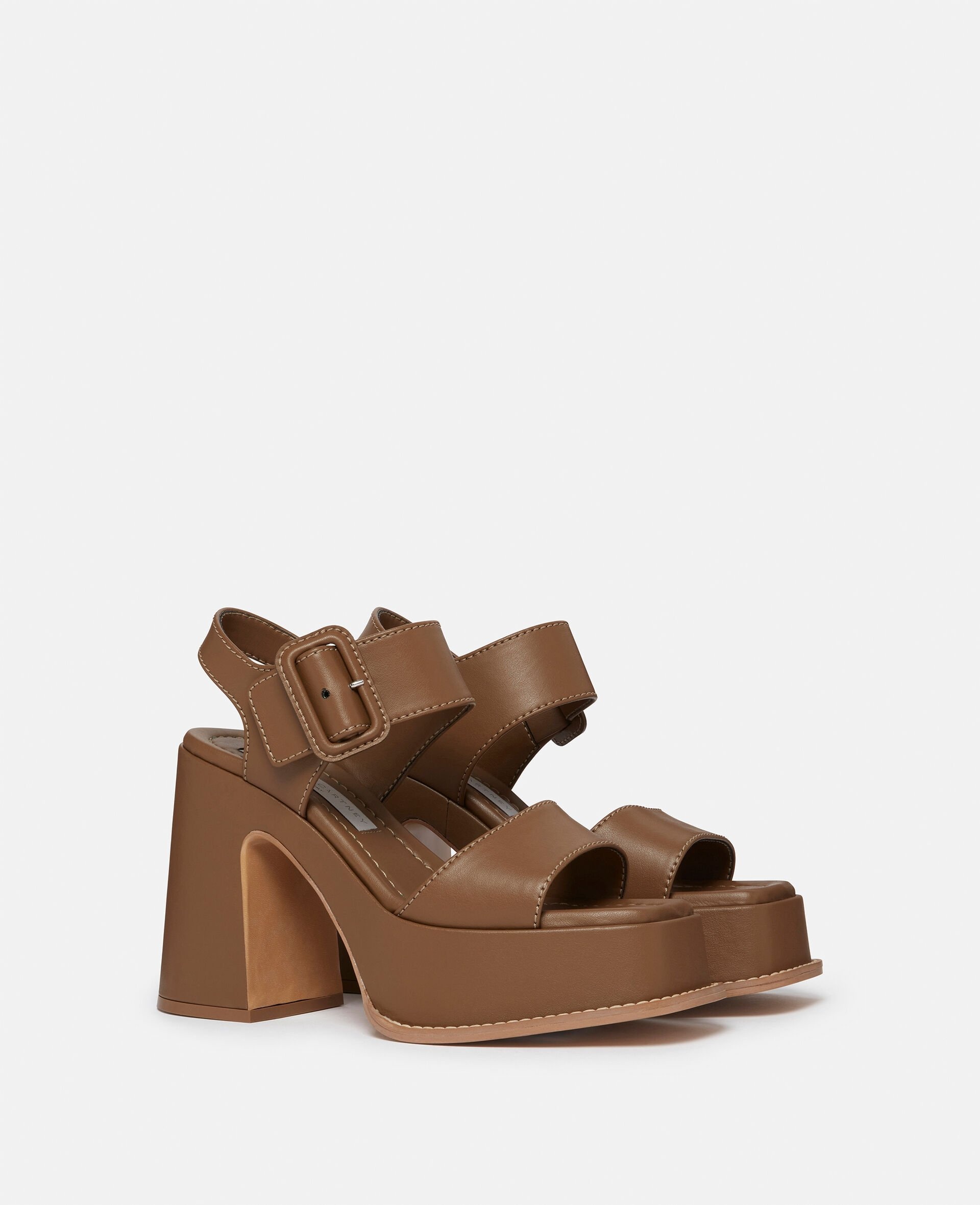 Skyla Buckled Platform Sandals - 2
