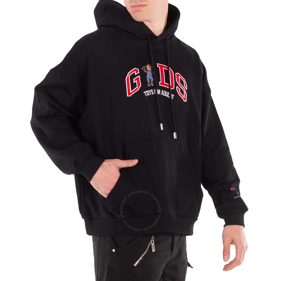 GCDS Chucky Lounge Logo Cotton Hoodie - 4