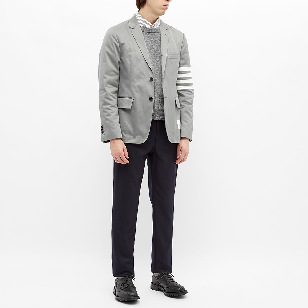 Thom Browne 4 Bar Shetland Crew Knit - 6