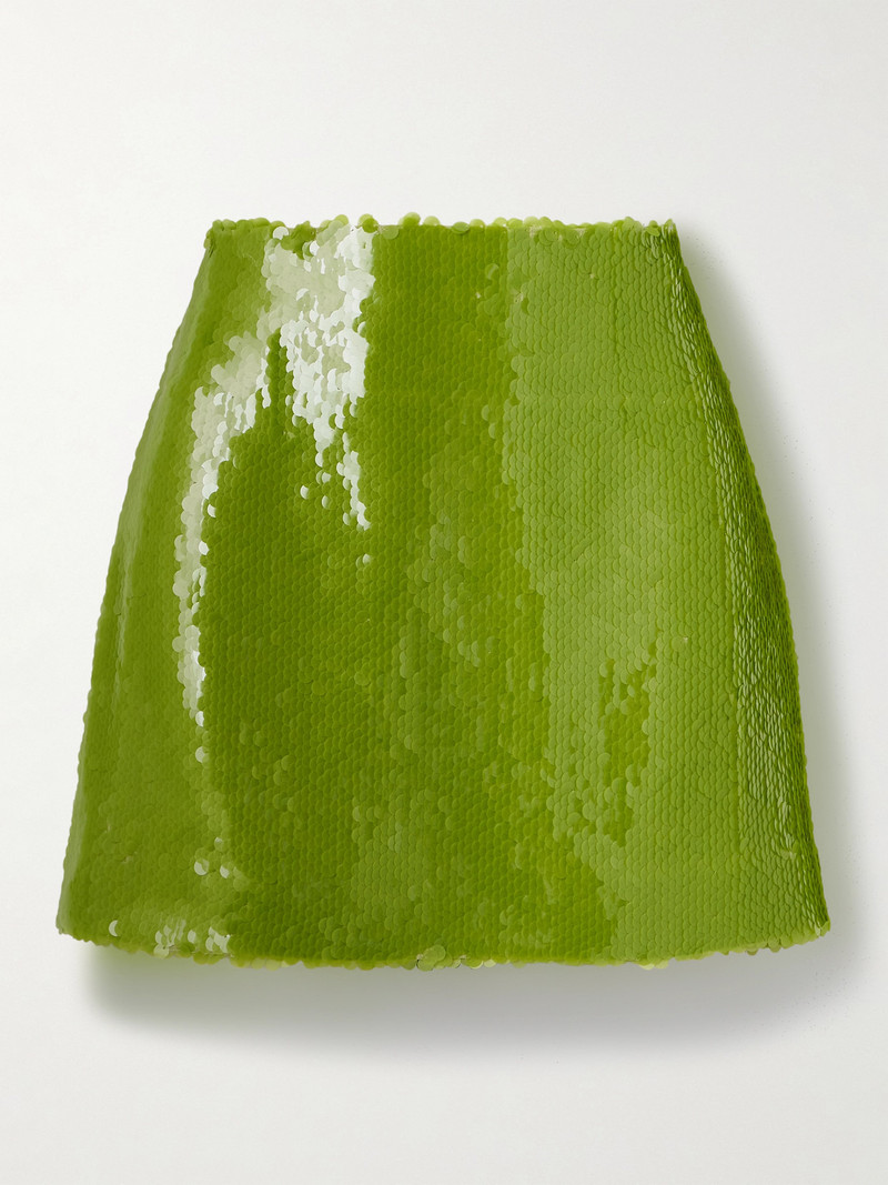 Este Sequined Tulle Mini Skirt 1